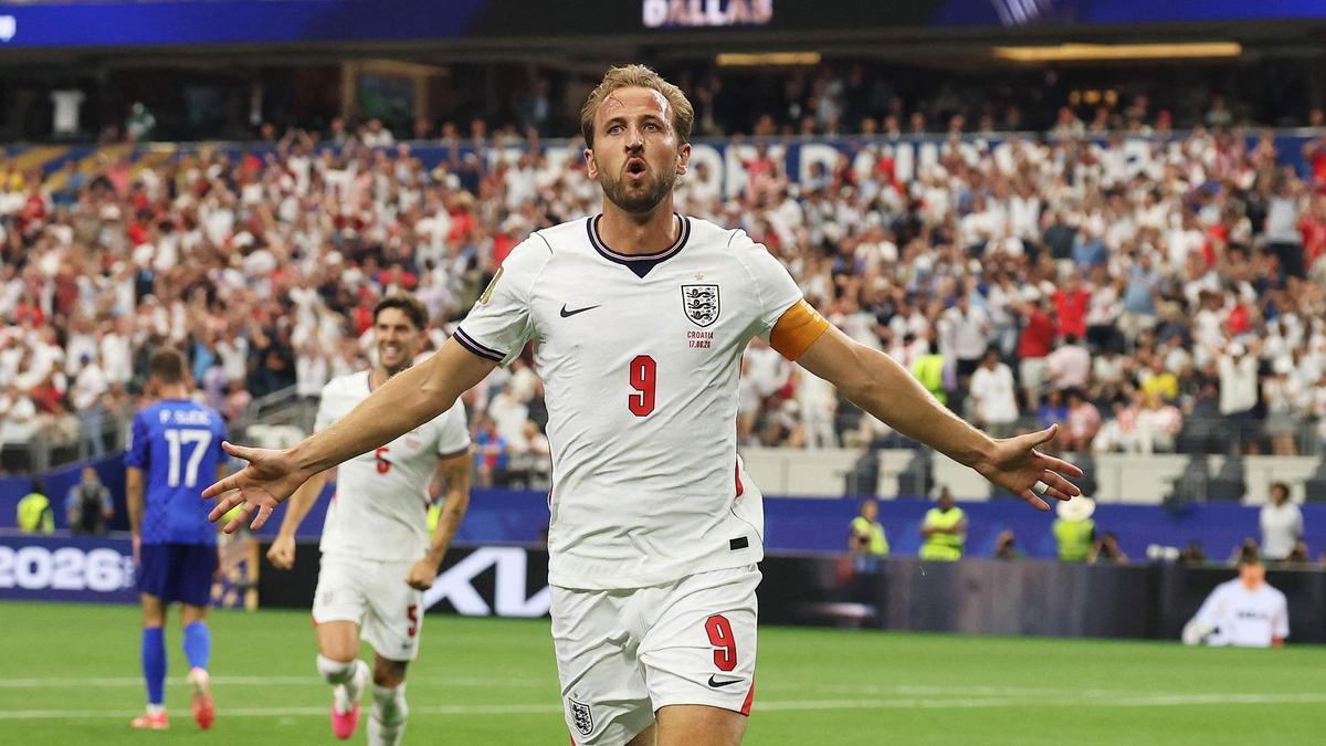 Un show futbolístico en Dallas: Inglaterra le ganó 4 a 2 a Croacia
