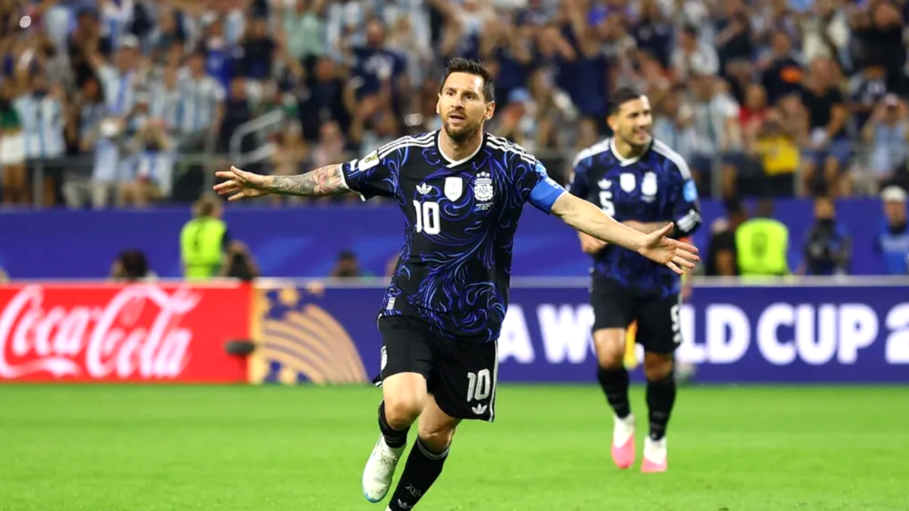 Argentina le ganó 3 a 1 a Jordania con otro gol de Messi y cerró el Grupo J con puntaje ideal