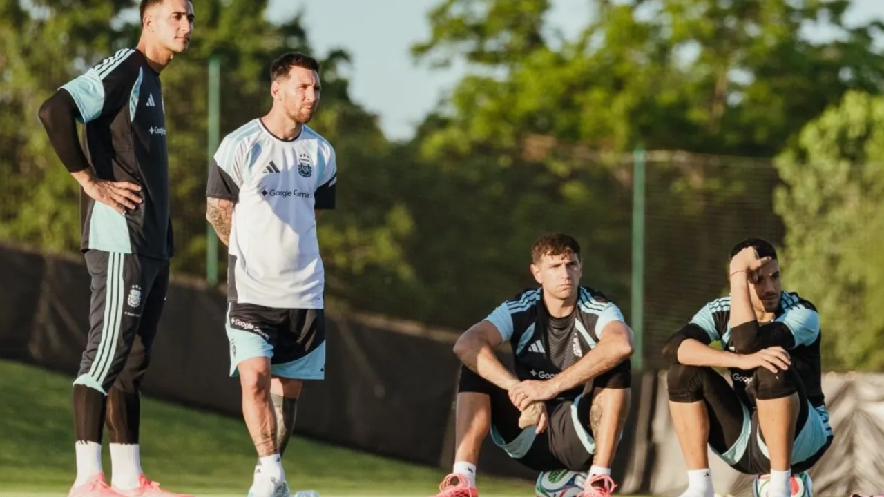 Mundial 2026: Argentina realizó su primer entrenamiento en Kansas bajo un intenso calor