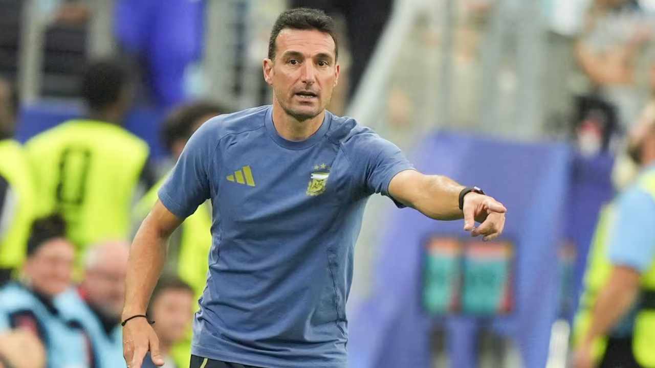 Scaloni explicó por qué casi nunca grita los goles de Argentina