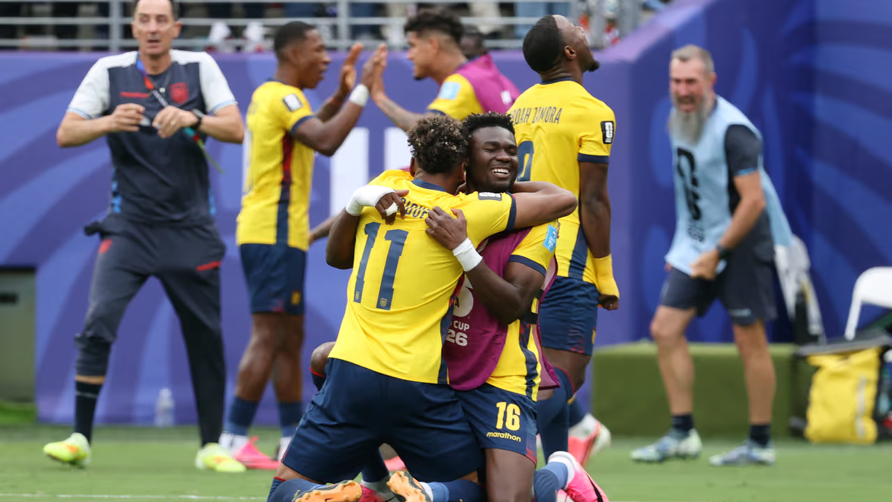 Histórica victoria y clasificación de Ecuador sobre Alemania