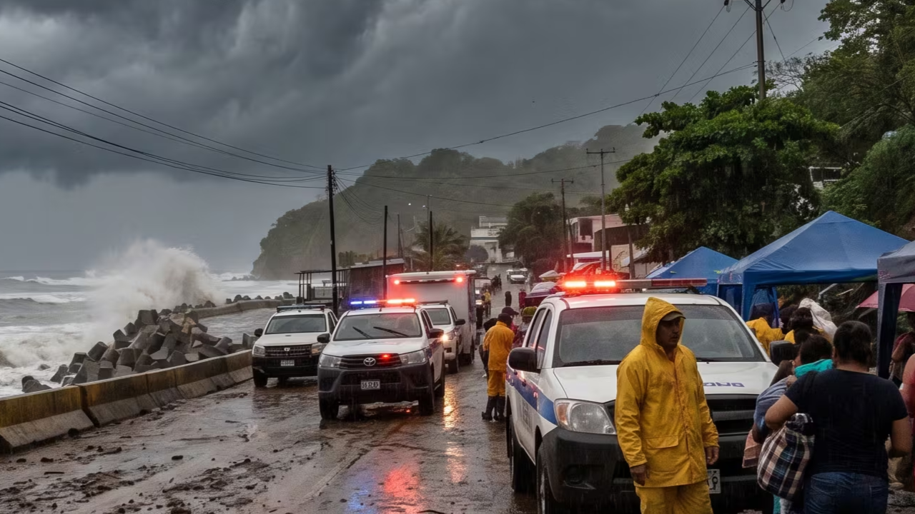 El Salvador: Tormenta tropical deja más de 200 personas evacuadas