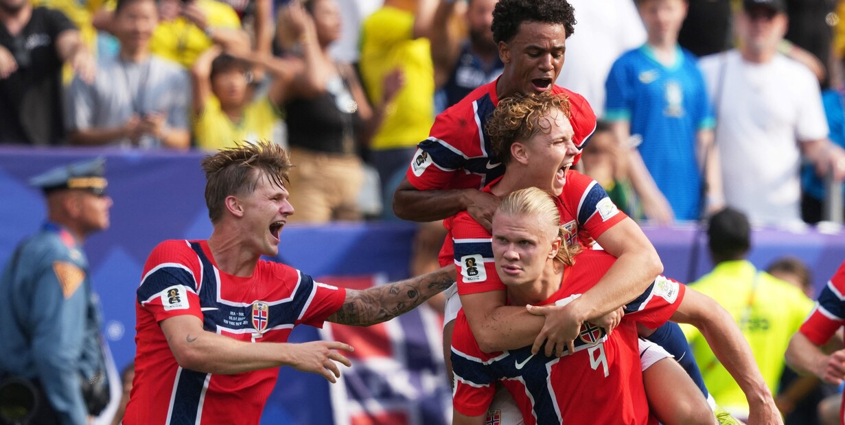 Noruega se metió en cuartos y Haaland fue la gran Bestia