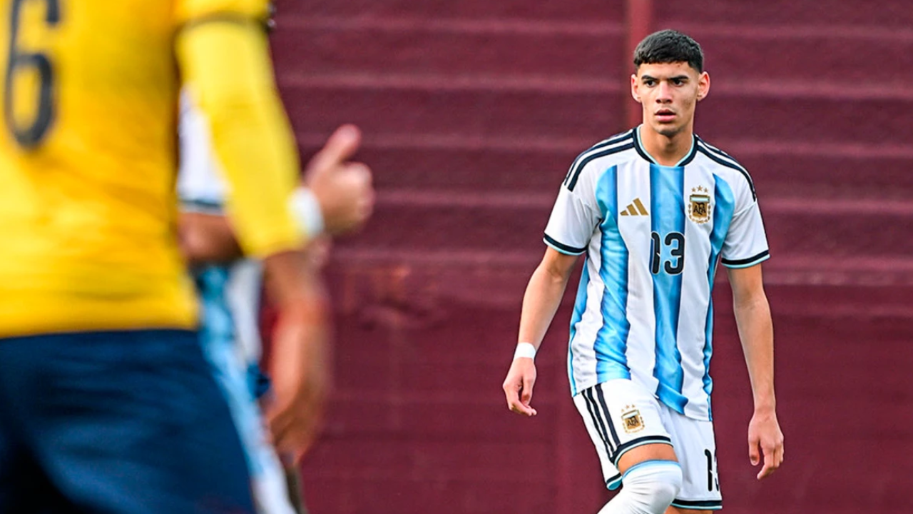 La Selección Argentina Sub-17 venció 2 a 1 a Ecuador en un amistoso de preparación