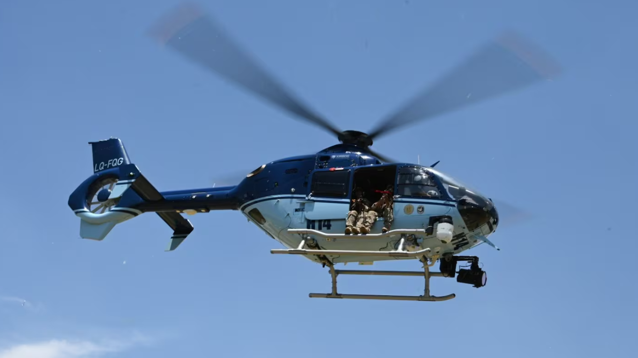 San Juan: 7 muertos al caer un helicóptero de control de incendios forestales