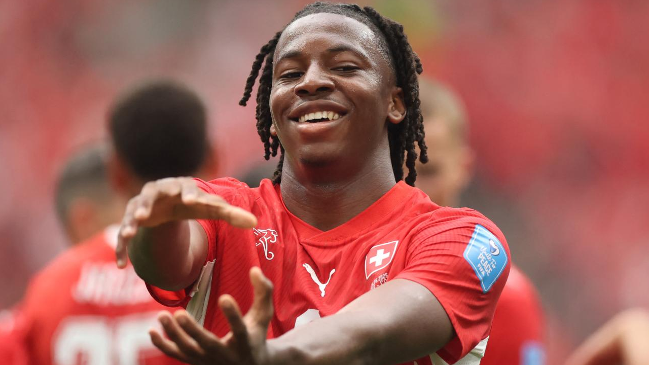 Suiza no contará ante Argentina con Johan Manzambi, su goleador y figura