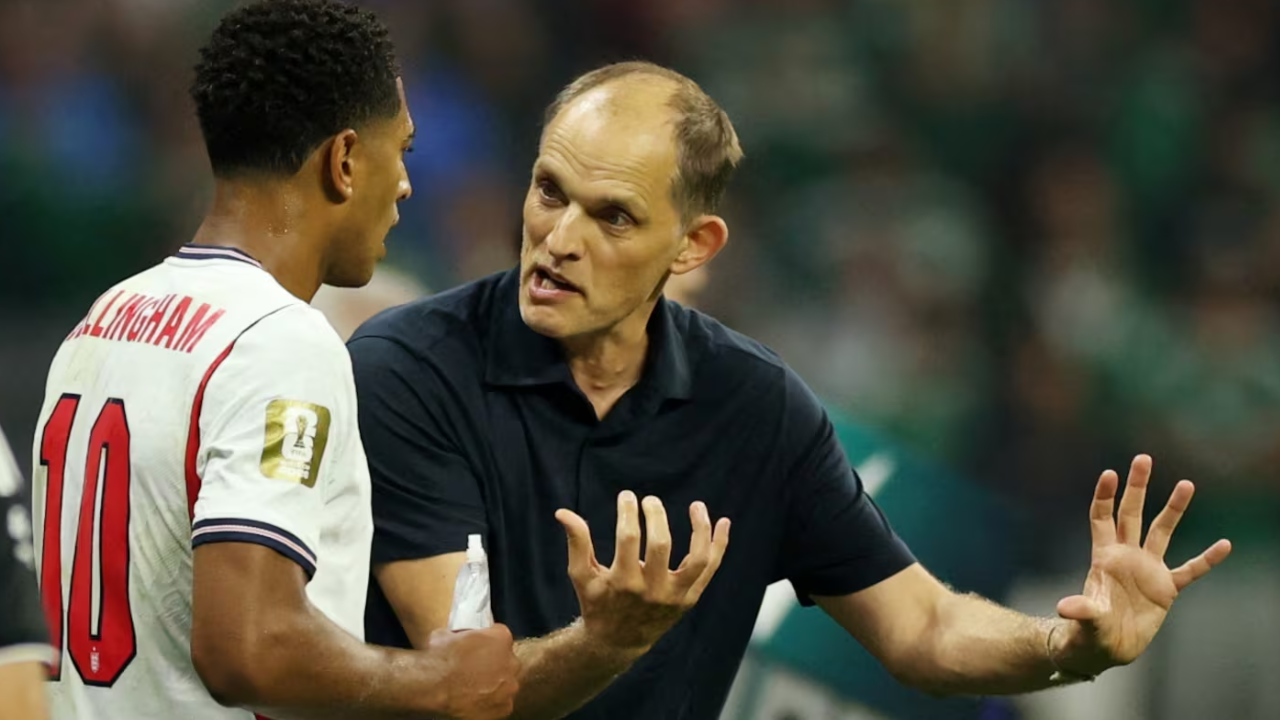 Contrapunto en Inglaterra entre el DT Tuchel y Bellingham