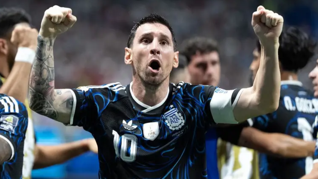 La alegría de Messi: “Gracias a Dios lo pudimos conseguir”