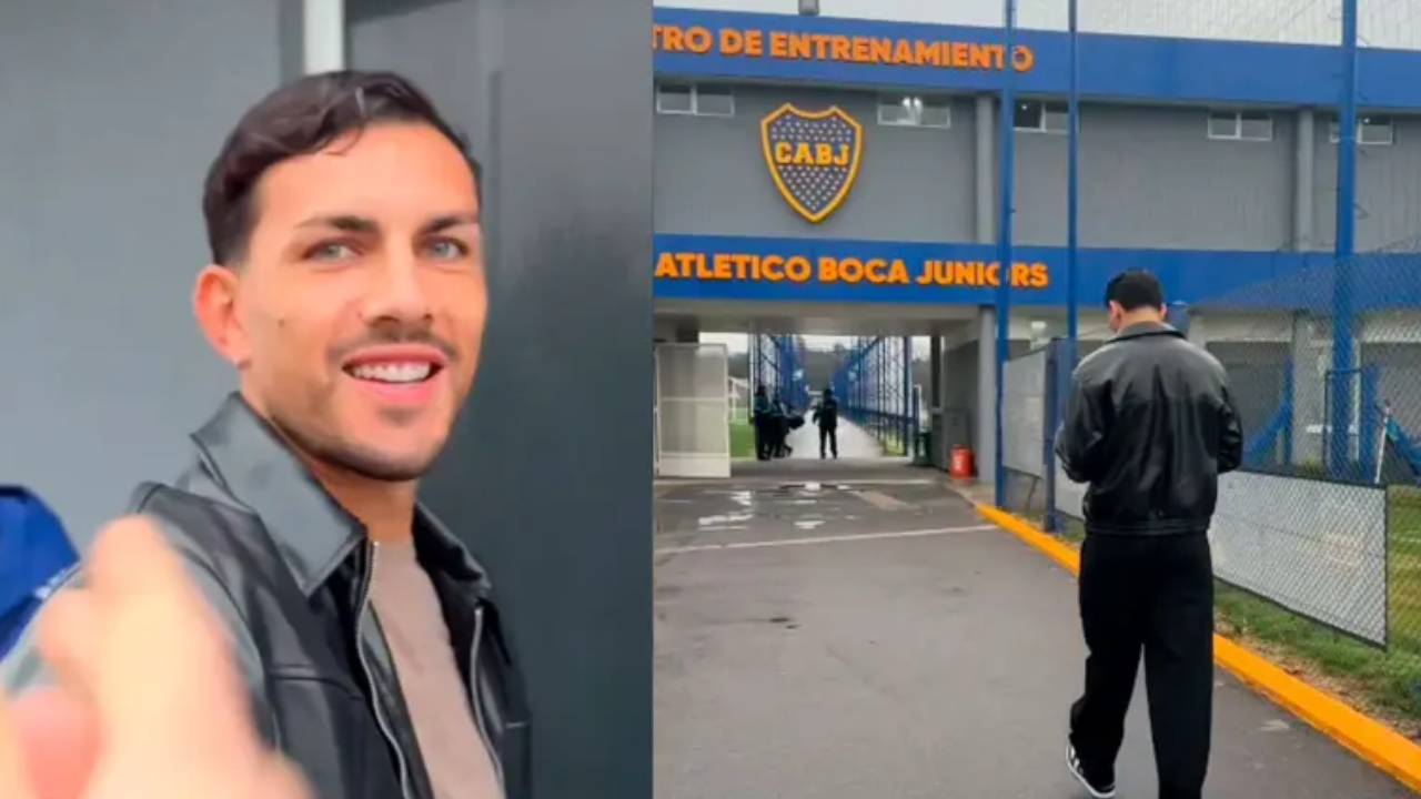 Paredes ya se entrenó en Boca y quiere jugar el jueves ante O’Higgins