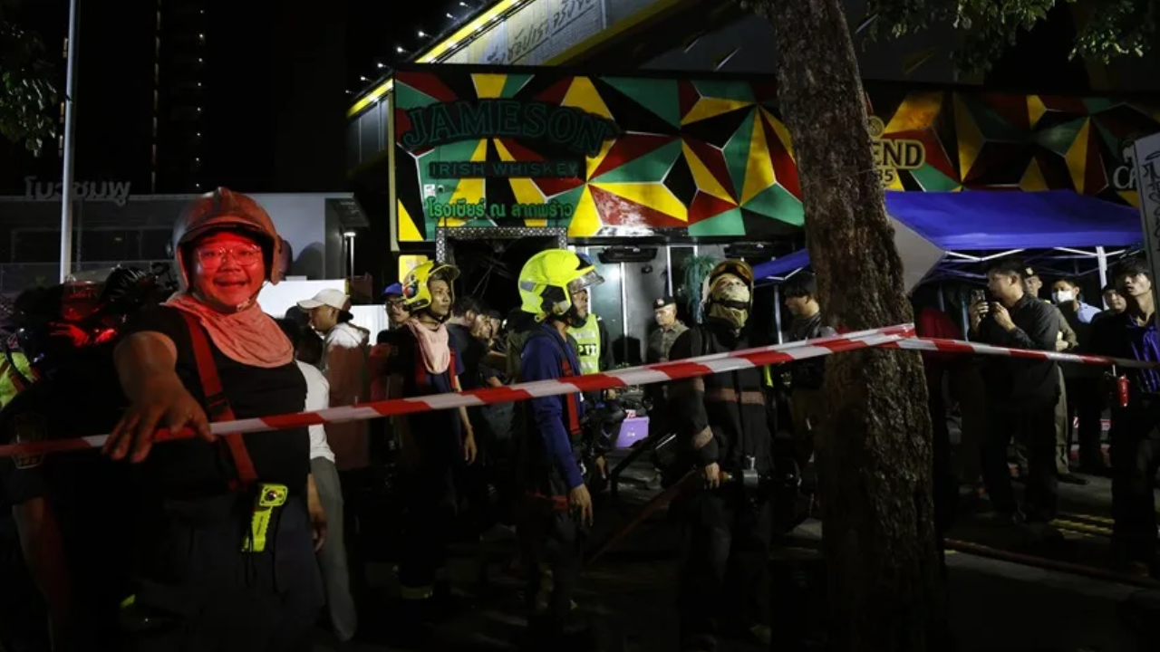 Tragedia en Tailandia: al menos 27 muertos en el incendio de un bar