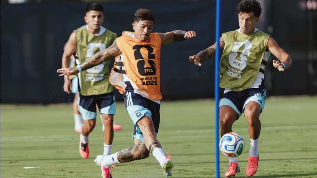 Argentina se entrena en Kansas City con la mente puesta en Suiza