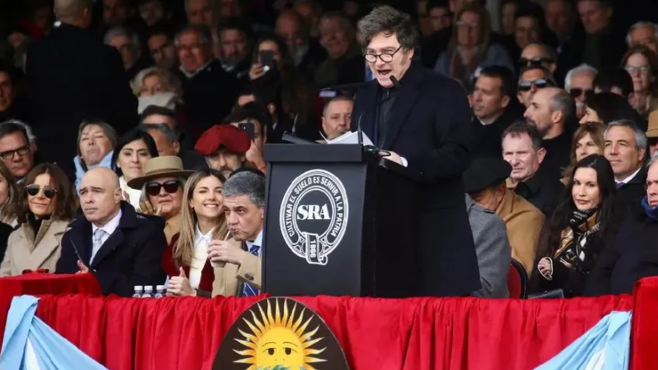 El discurso de Javier Milei en la Sociedad Rural: “Se viene un campo radicalmente distinto”
