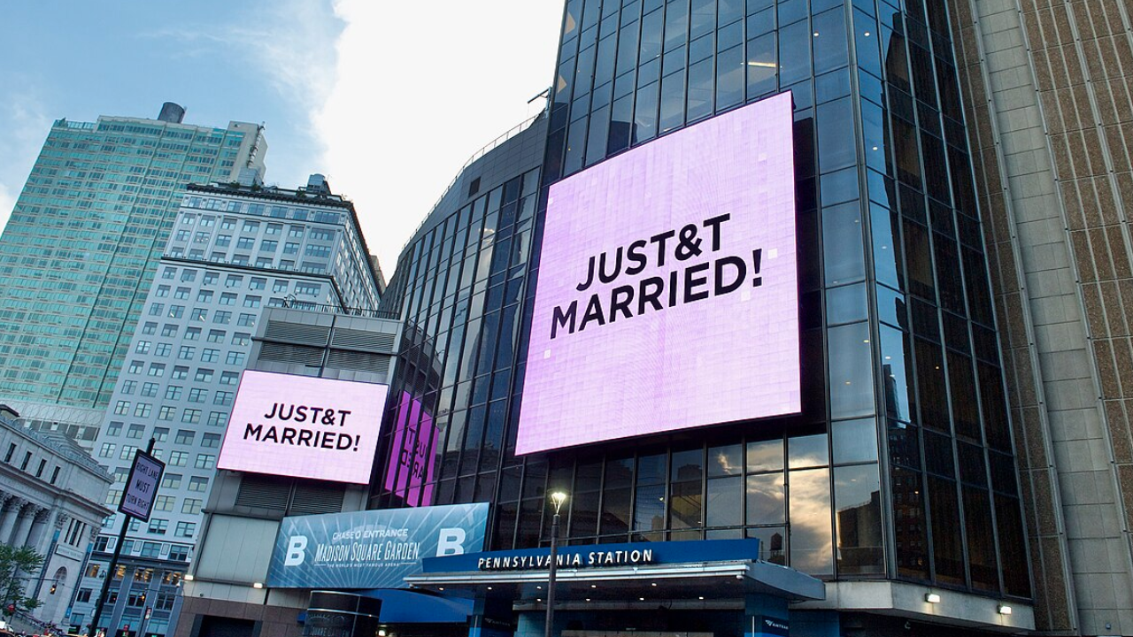 Así fue la boda de Taylor Swift en el Madison Square Garden