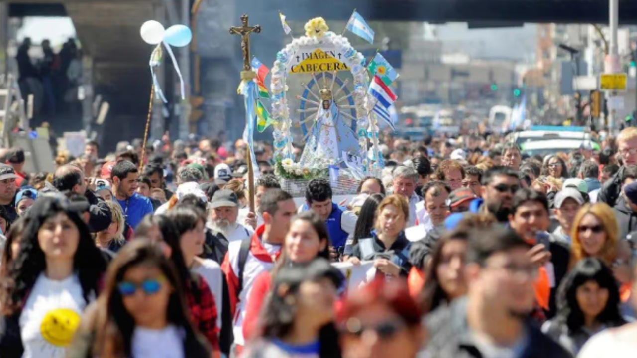La peregrinación a Luján tiene fecha y horarios confirmados