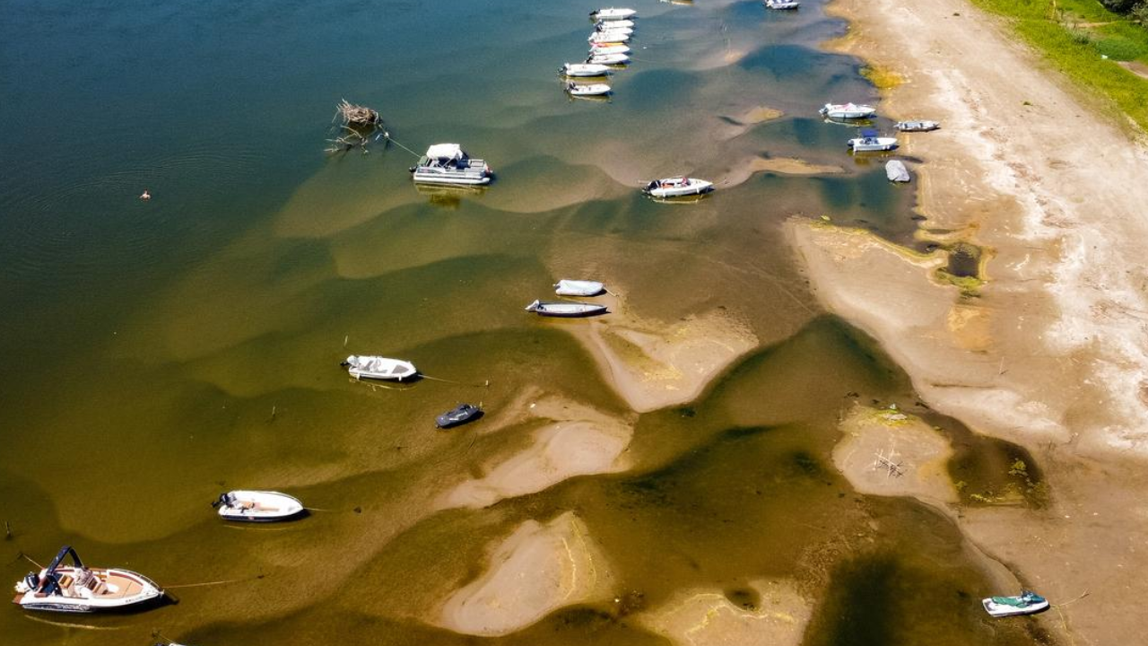 La sequía provoca un histórico bajo nivel del Danubio, una arteria clave de Europa