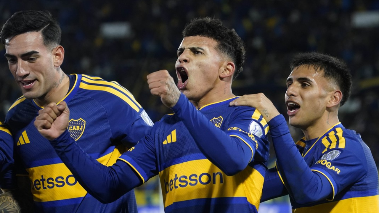 Boca goleó a Recoleta por octavos de la Sudamericana