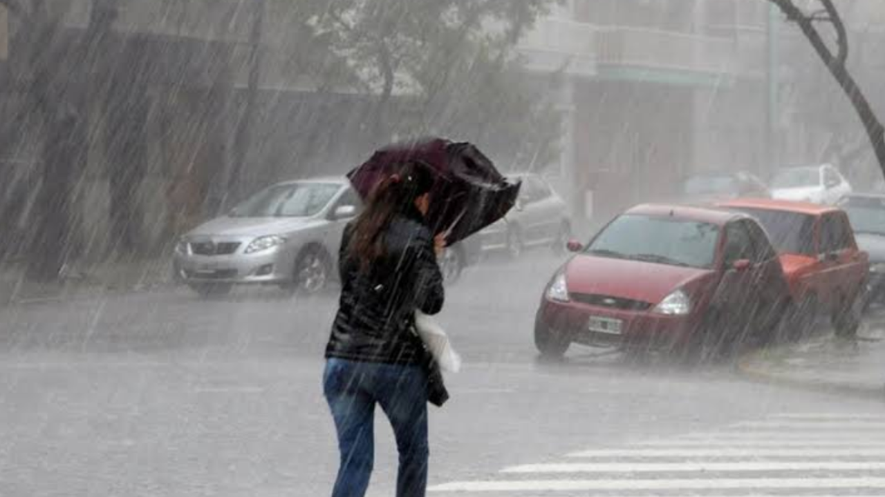Alerta amarilla del SMN por tormentas fuertes: ráfagas, caída de granizo y lluvias en 5 provincias