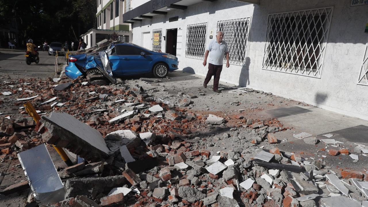 Terremoto en Colombia: hay 111 muertos y 87 heridos