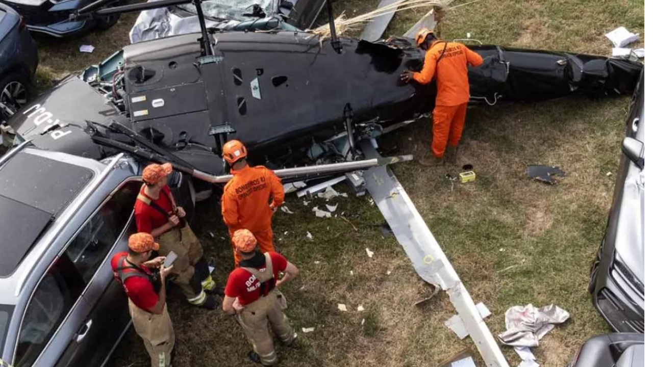 Tragedia en Río de Janeiro: un viaje familiar terminó con cuatro muertos al caer un helicóptero