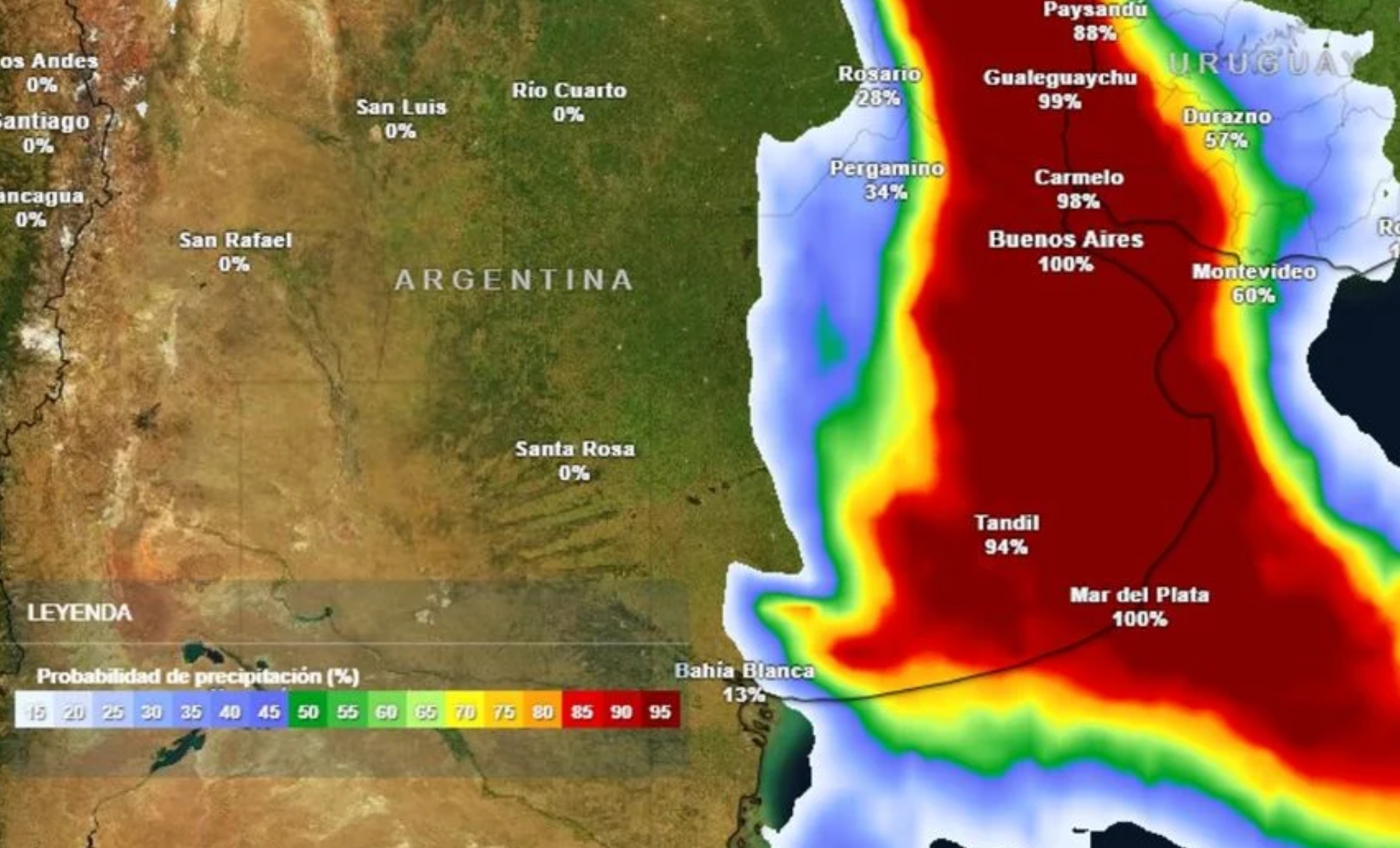 Tormentas severas y fuertes ráfagas de viento: más de 10 provincias bajo alerta meteorológica