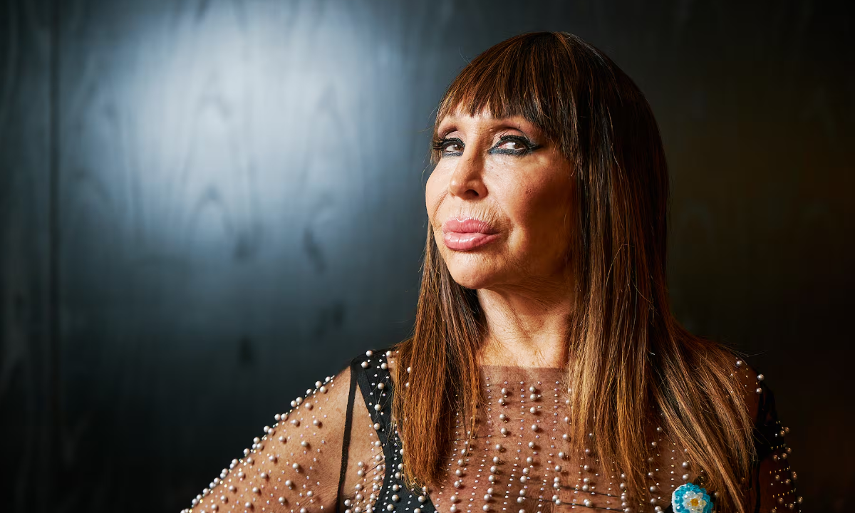 Moria Casán, feliz por el éxito global de su serie y “envaselinada” ante las polémicas judiciales