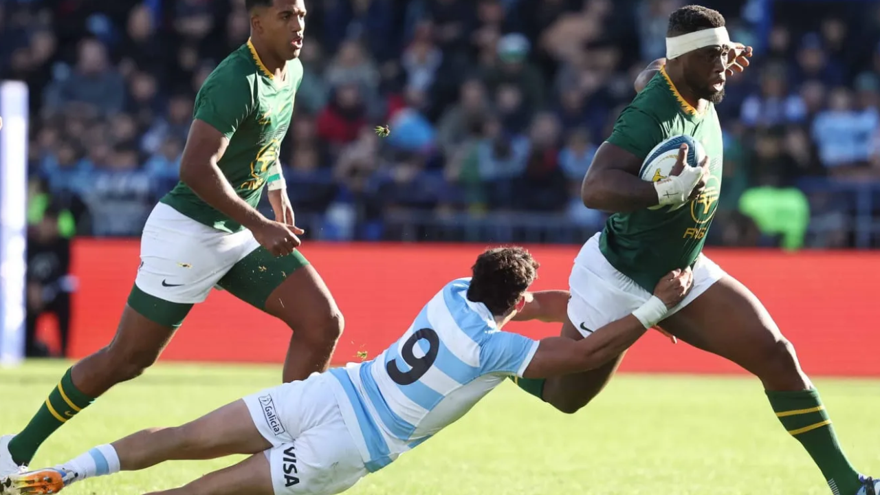 Los Pumas perdieron 17-10 ante Sudáfrica