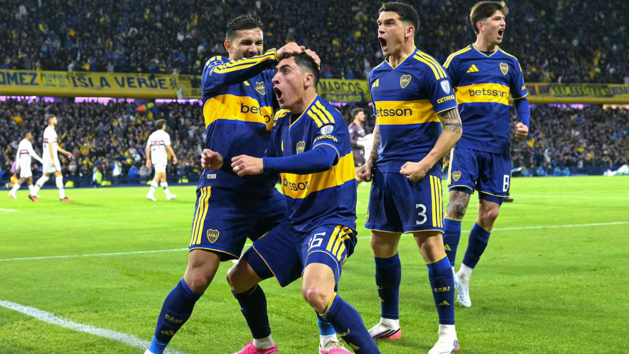 Boca le ganó a San Pablo 1 a 0 en la Copa Sudamericana y la serie se define en Brasil