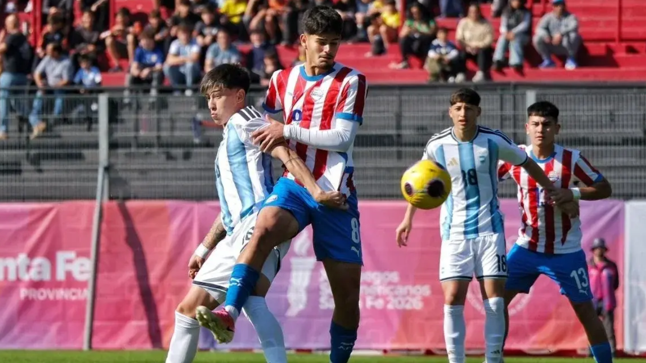 La Sub 19 debutó con una derrota ante Paraguay