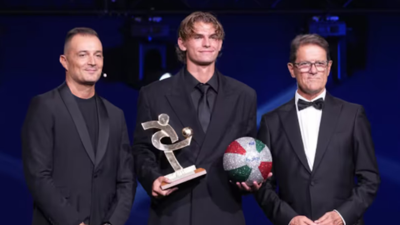 Nico Paz, Mejor Jugador Joven de la Serie A