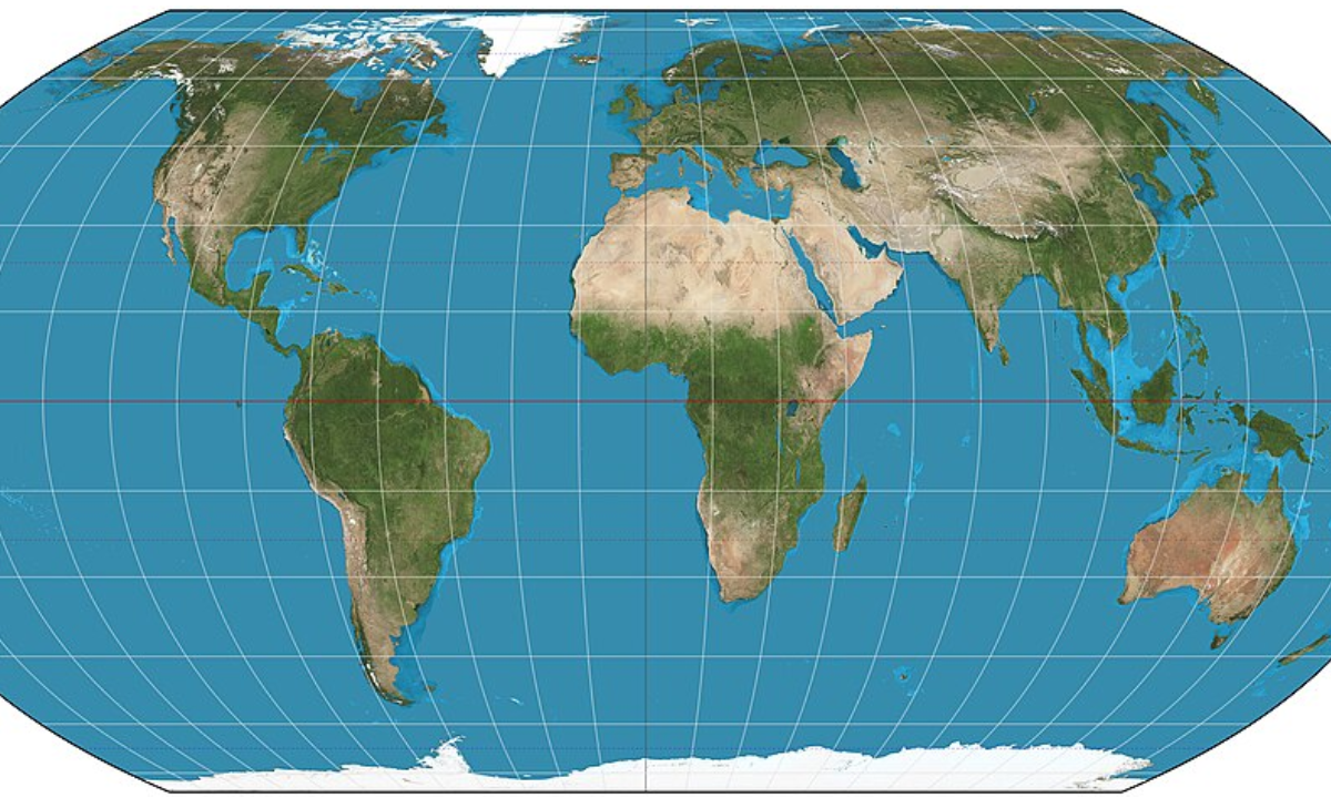 El mapa del mundo cambia después de casi 500 años para reflejar el verdadero tamaño de los continentes