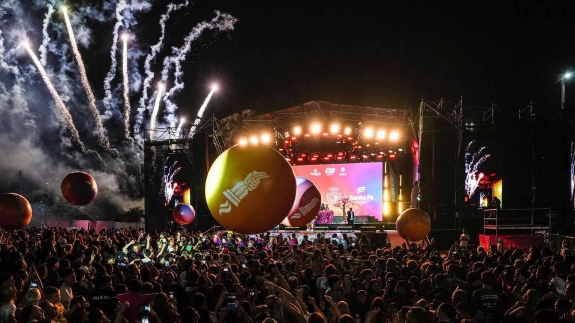 Una fiesta multitudinaria despidió a los Juegos Suramericanos celebrados en Santa Fe