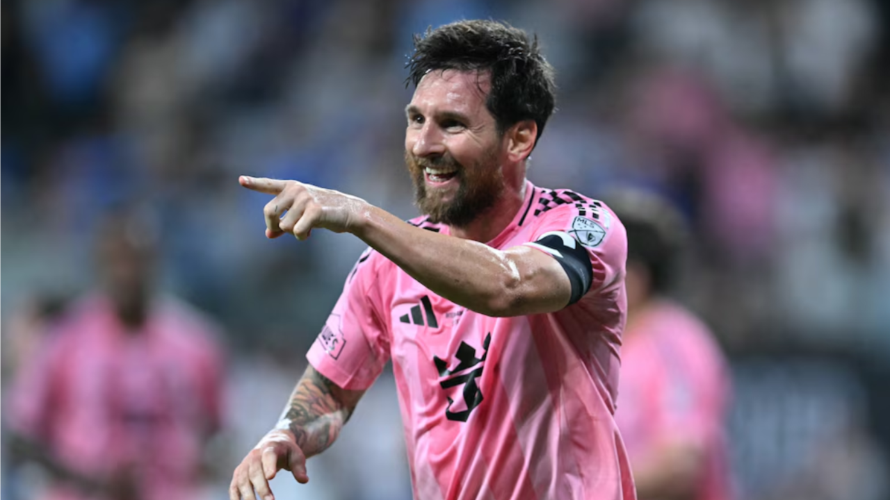 Con gol y asistencia de Messi, Inter Miami venció 2-0 a Cruz Azul y se coronó en la Campeones Cup