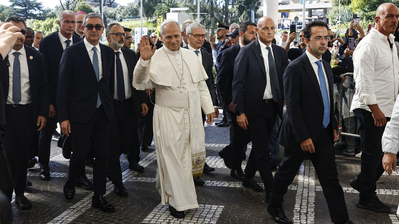 El Papa llegó al Hospital Policlínico Gemelli donde será operado