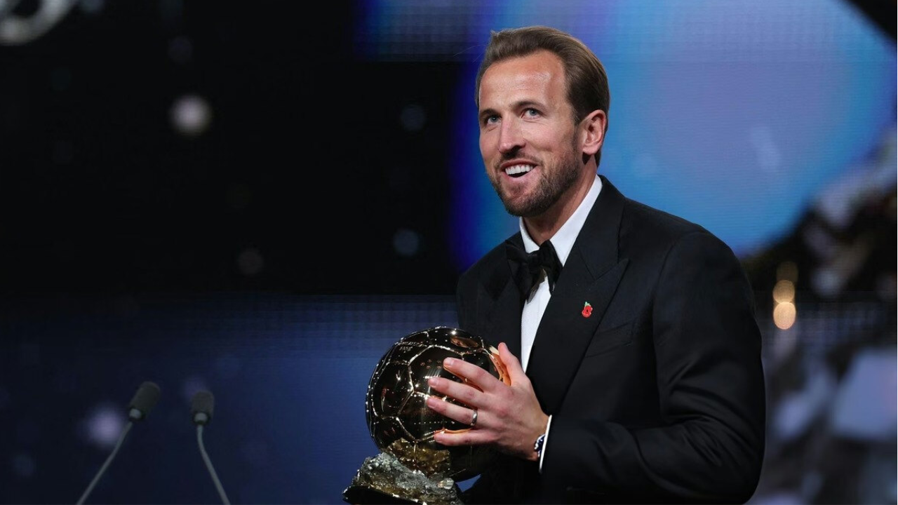 Harry Kane se quedó con el Balón de oro 2026 y Messi terminó quinto