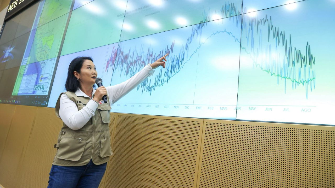 Fujimori advirtió que Perú enfrentará un fenómeno de El Niño “realmente dramático”