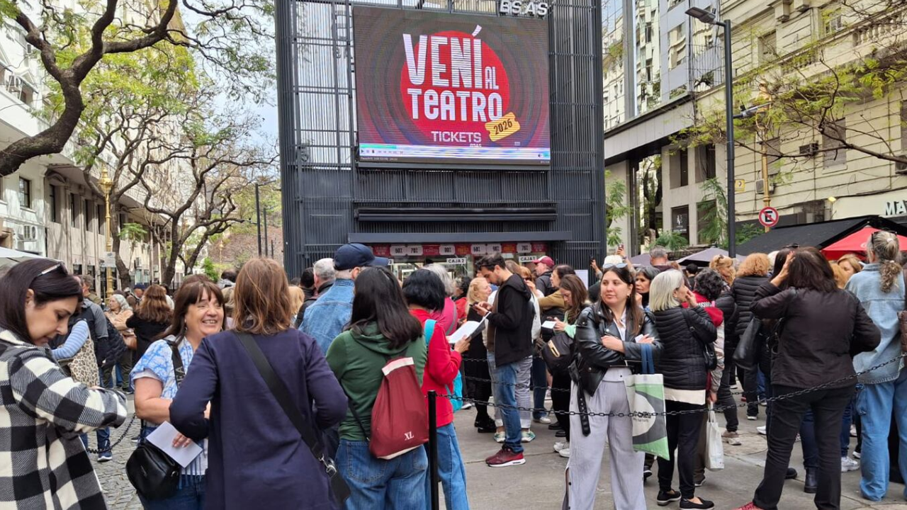 Vuelve “Vení al teatro”, con grandes descuentos para los mejores espectáculos