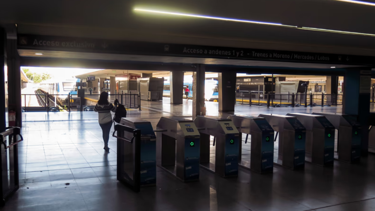 Las obras del tren Sarmiento se realizarán durante el fin de semana largo y el martes habrá servicio