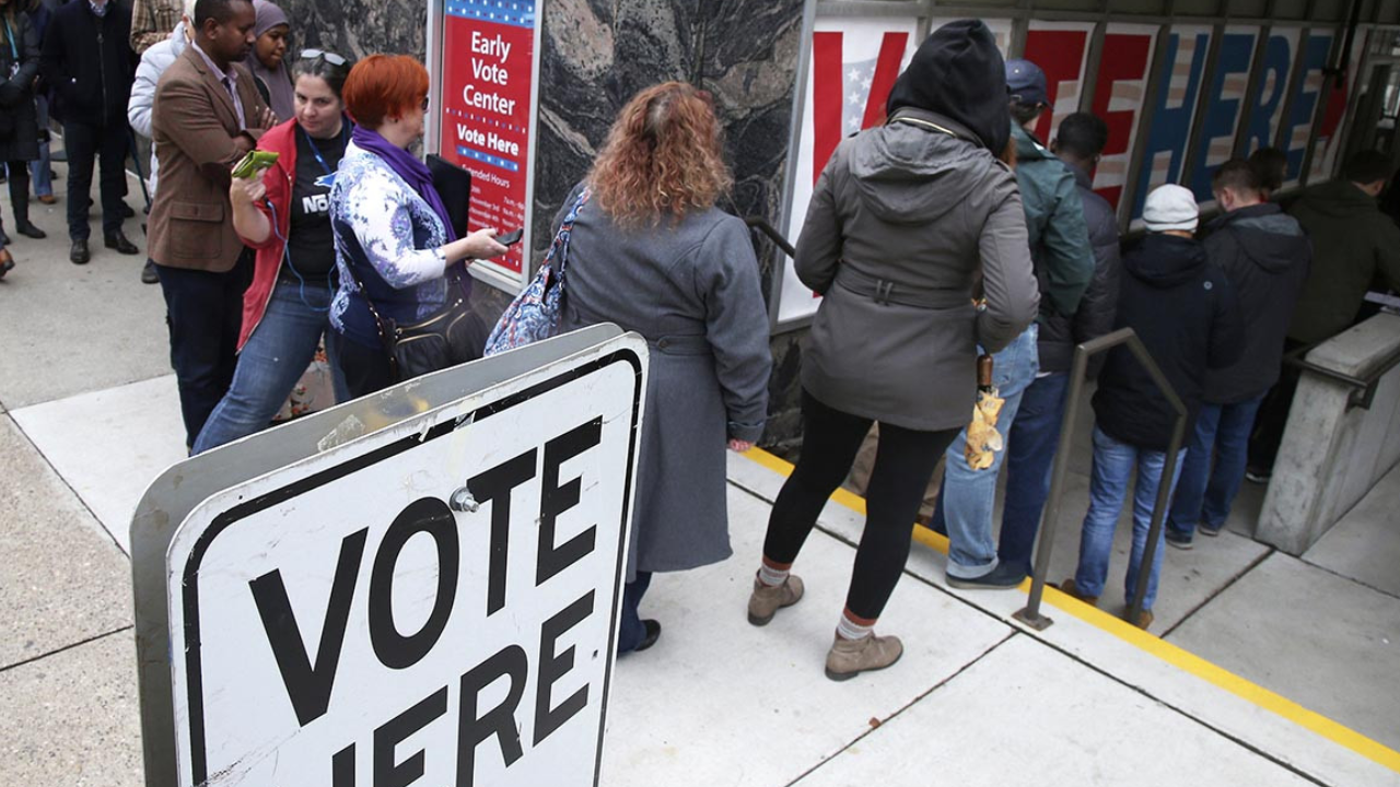 Legislativas en Estados Unidos: 43 millones de personas ya votaron de forma anticipada